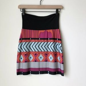 Analili Skirt Multicolor Print Size XS